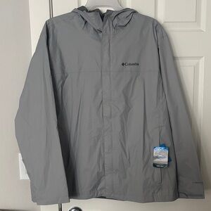 Columbia Gray Men’s Watertight II rain jacket XXL NWT